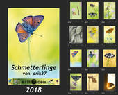 Schmetterlingskalender 2018 von arik37. Der Schmetterlingskalender 2018 von arik37